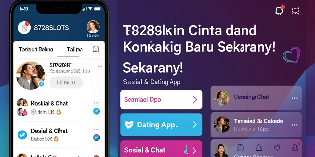 Tampilan antarmuka modern 8728SLOTS untuk kencan yang lebih seru.