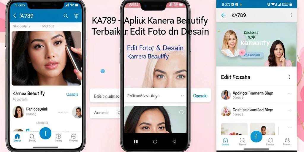 Screenshot utama KA789 menampilkan antarmuka intuitif untuk edit foto.