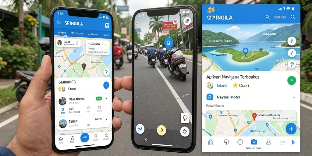 Tampilan antarmuka SPINGILA yang intuitif dan fungsional.