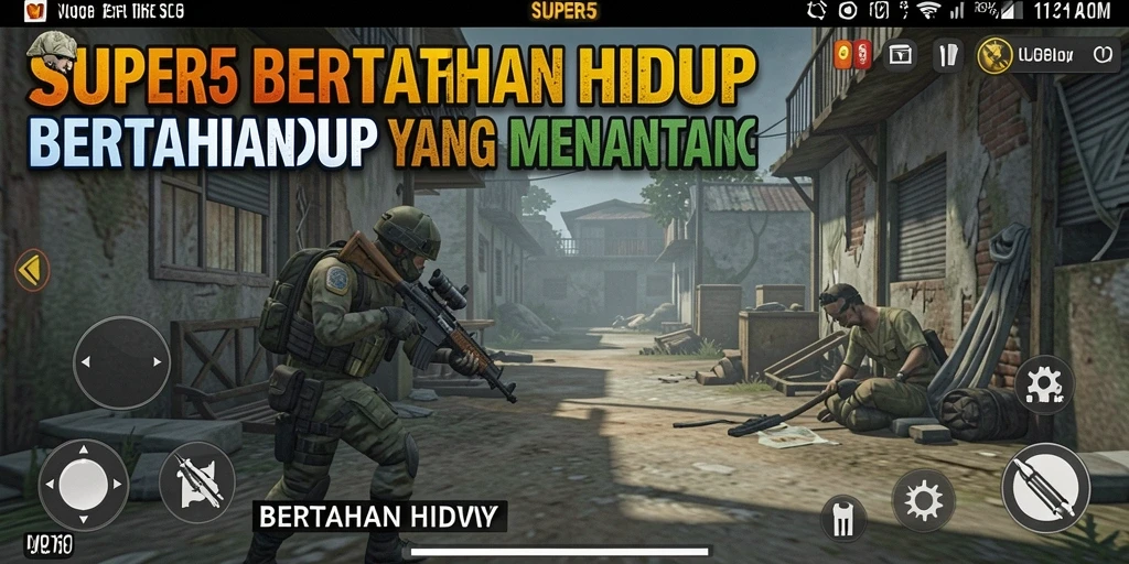 Tampilan antarmuka SUPER5 yang menawan dan mudah dinavigasi.